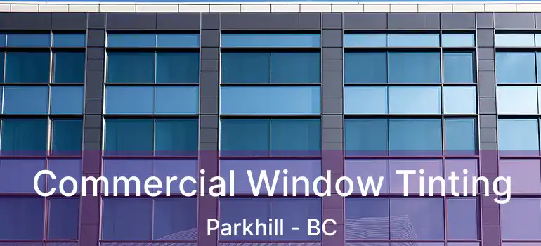  Commercial Window Tinting Parkhill - BC