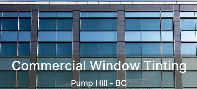  Commercial Window Tinting Pump Hill - BC