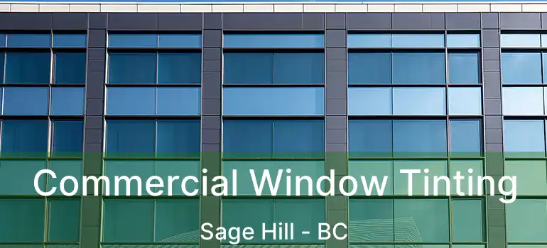  Commercial Window Tinting Sage Hill - BC
