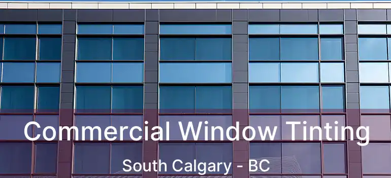  Commercial Window Tinting South Calgary - BC