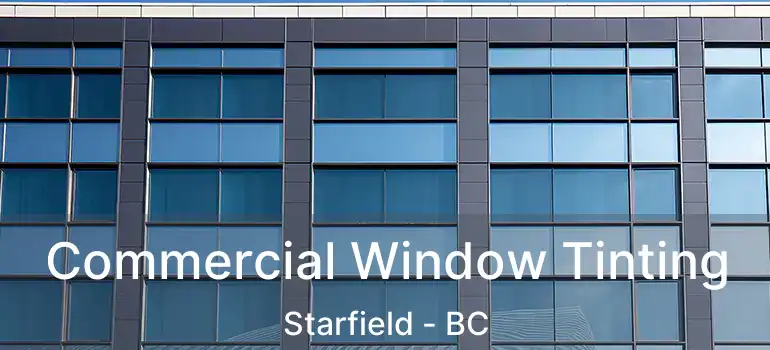  Commercial Window Tinting Starfield - BC