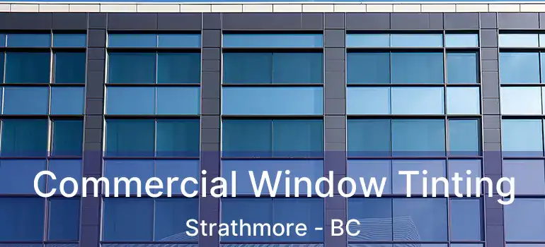  Commercial Window Tinting Strathmore - BC