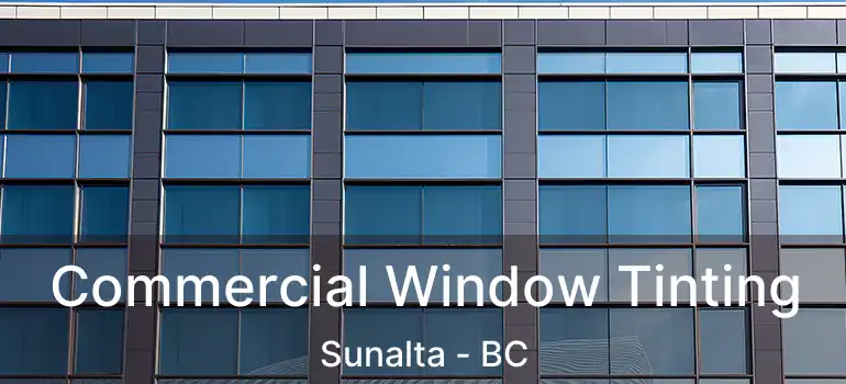  Commercial Window Tinting Sunalta - BC