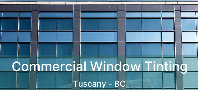  Commercial Window Tinting Tuscany - BC