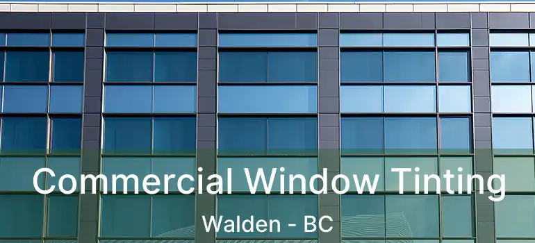  Commercial Window Tinting Walden - BC