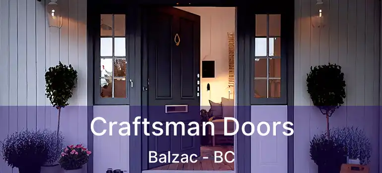  Craftsman Doors Balzac - BC
