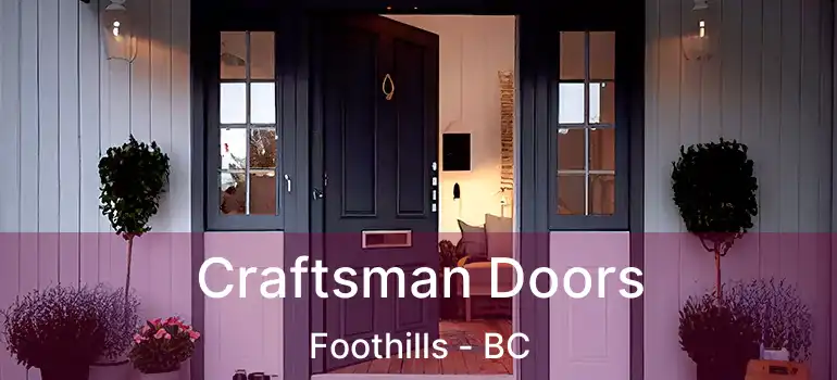  Craftsman Doors Foothills - BC