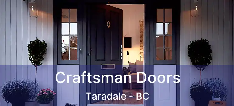  Craftsman Doors Taradale - BC
