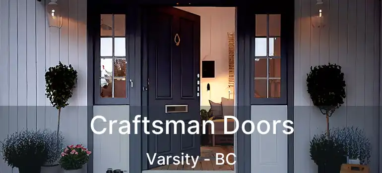  Craftsman Doors Varsity - BC
