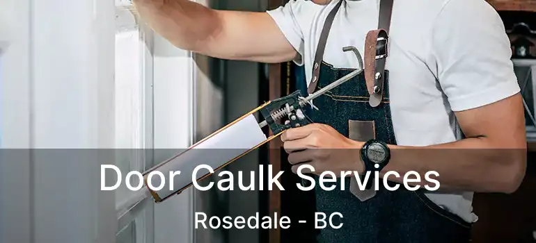  Door Caulk Services Rosedale - BC