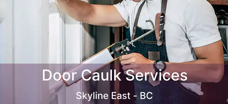  Door Caulk Services Skyline East - BC