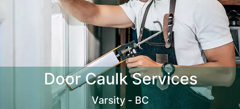  Door Caulk Services Varsity - BC