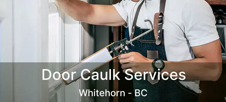  Door Caulk Services Whitehorn - BC