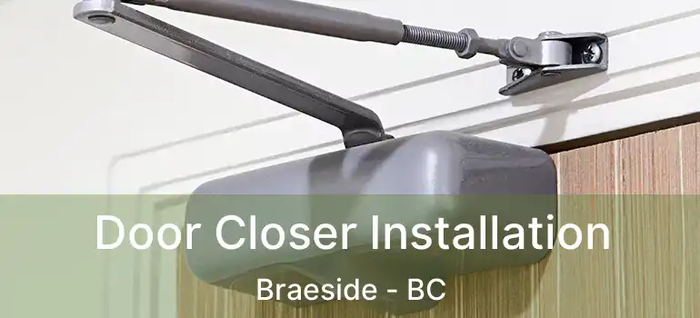  Door Closer Installation Braeside - BC