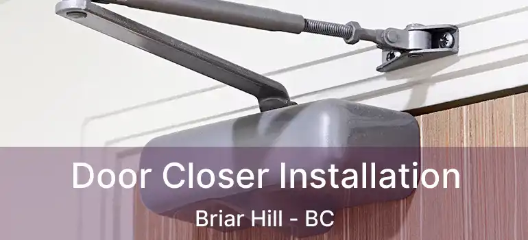  Door Closer Installation Briar Hill - BC