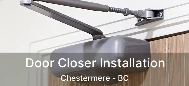  Door Closer Installation Chestermere - BC