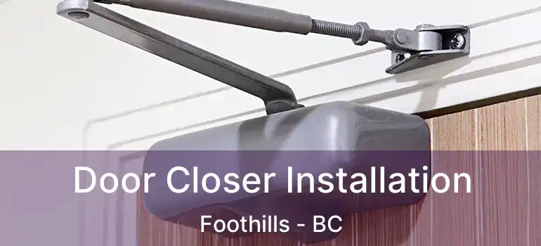  Door Closer Installation Foothills - BC