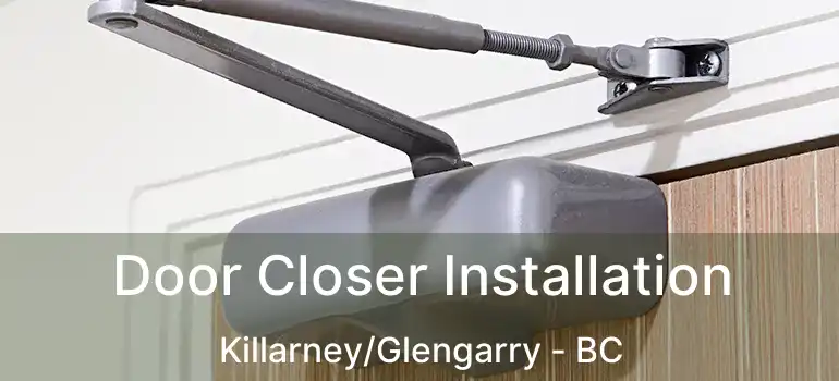  Door Closer Installation Killarney/Glengarry - BC