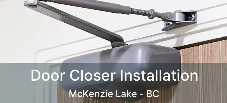  Door Closer Installation McKenzie Lake - BC