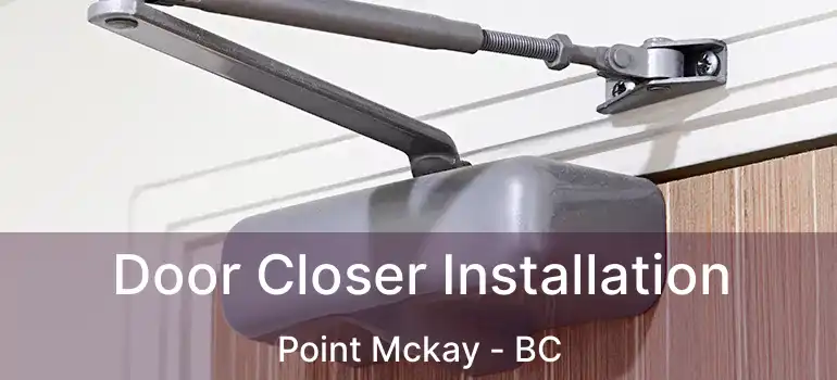  Door Closer Installation Point Mckay - BC