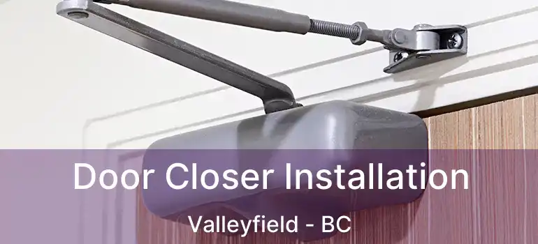  Door Closer Installation Valleyfield - BC