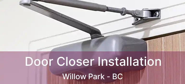  Door Closer Installation Willow Park - BC