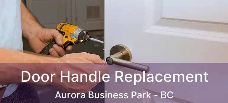  Door Handle Replacement Aurora Business Park - BC