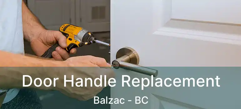  Door Handle Replacement Balzac - BC