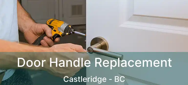  Door Handle Replacement Castleridge - BC