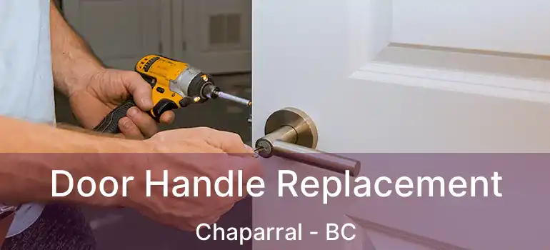  Door Handle Replacement Chaparral - BC