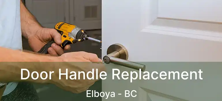  Door Handle Replacement Elboya - BC