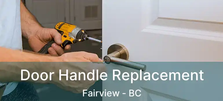  Door Handle Replacement Fairview - BC