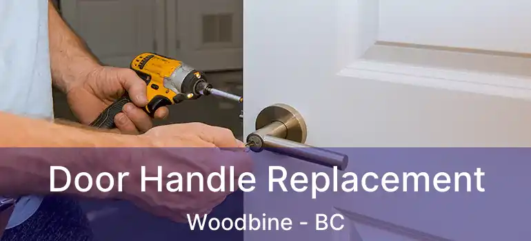  Door Handle Replacement Woodbine - BC