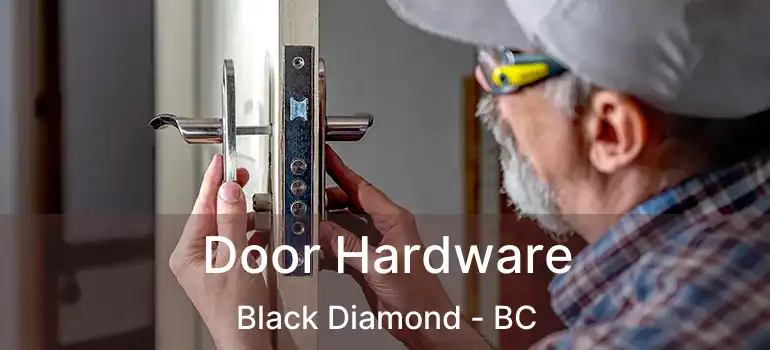  Door Hardware Black Diamond - BC