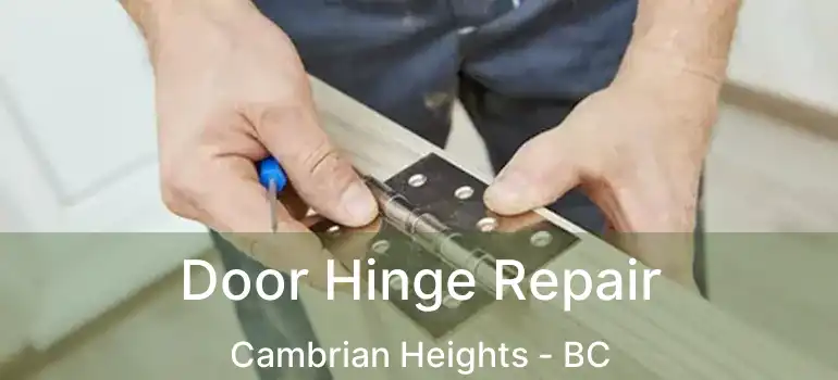  Door Hinge Repair Cambrian Heights - BC