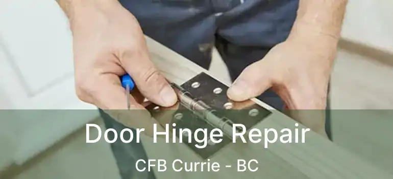  Door Hinge Repair CFB Currie - BC