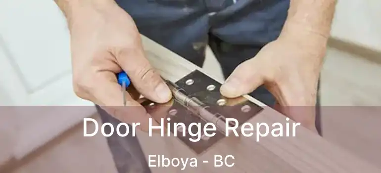  Door Hinge Repair Elboya - BC