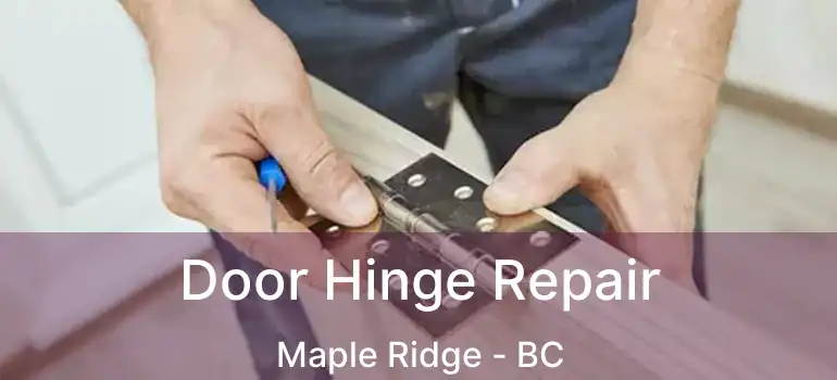  Door Hinge Repair Maple Ridge - BC