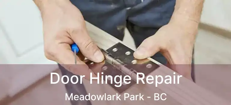  Door Hinge Repair Meadowlark Park - BC