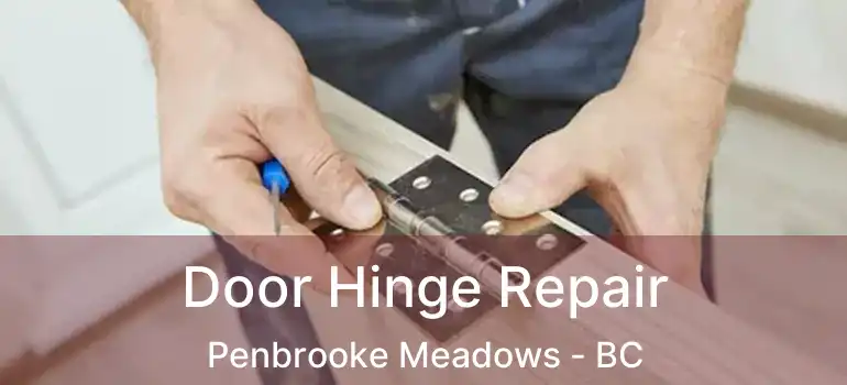  Door Hinge Repair Penbrooke Meadows - BC