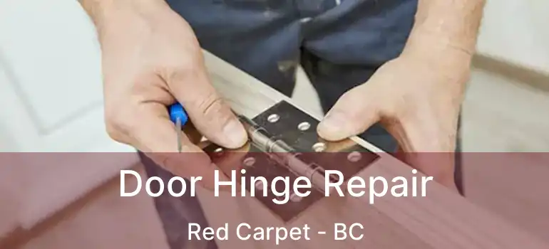  Door Hinge Repair Red Carpet - BC
