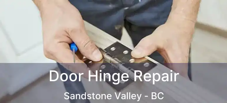  Door Hinge Repair Sandstone Valley - BC