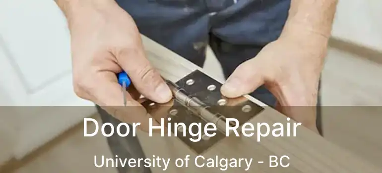  Door Hinge Repair University of Calgary - BC