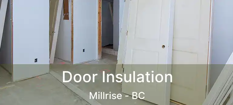  Door Insulation Millrise - BC