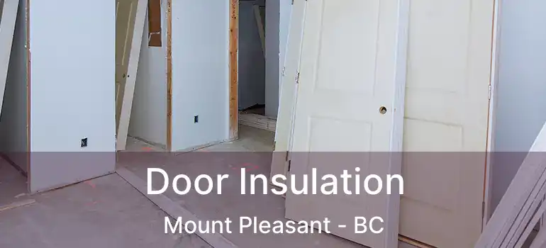  Door Insulation Mount Pleasant - BC