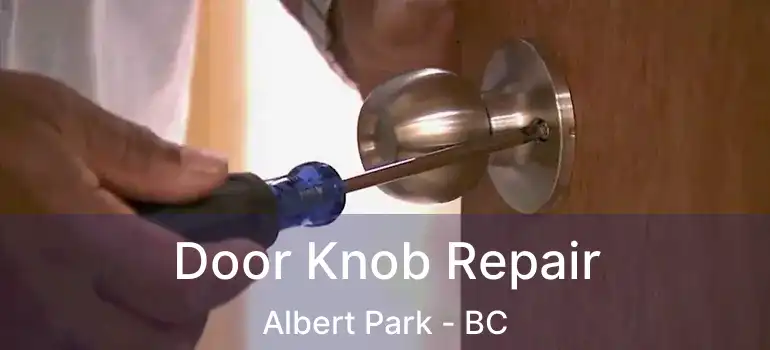  Door Knob Repair Albert Park - BC