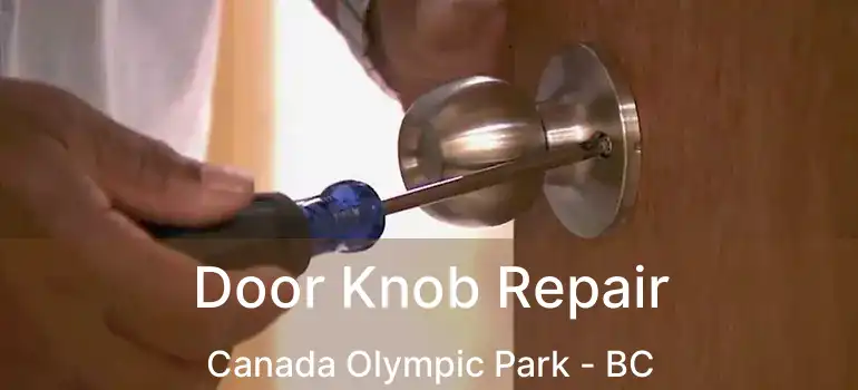  Door Knob Repair Canada Olympic Park - BC