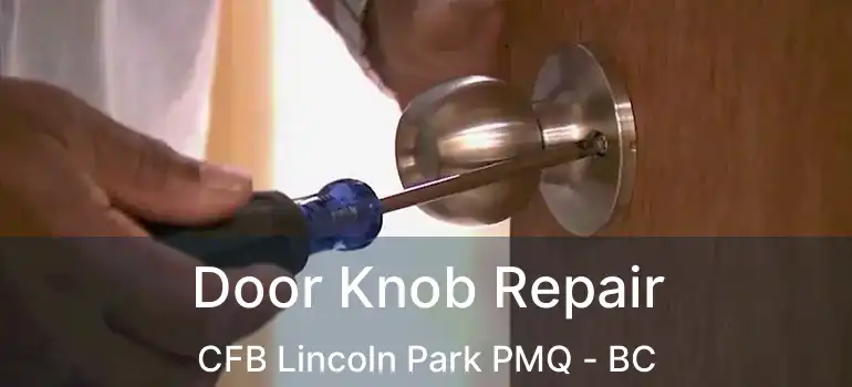  Door Knob Repair CFB Lincoln Park PMQ - BC