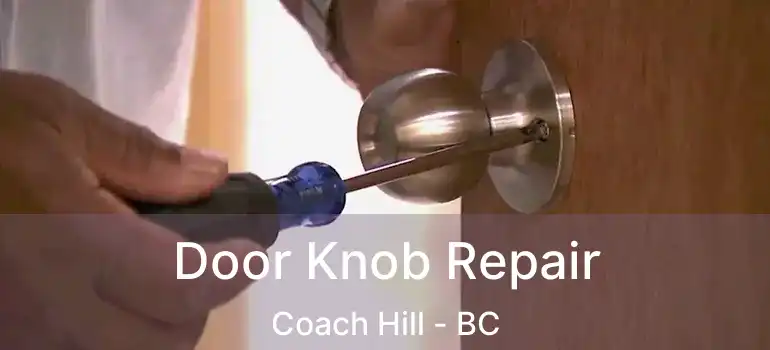  Door Knob Repair Coach Hill - BC