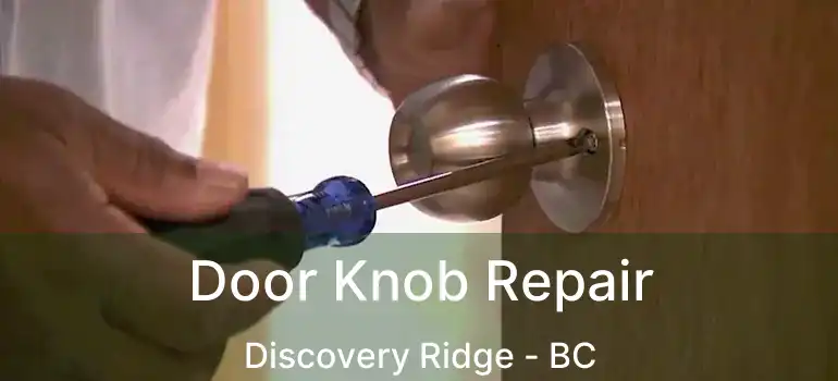  Door Knob Repair Discovery Ridge - BC